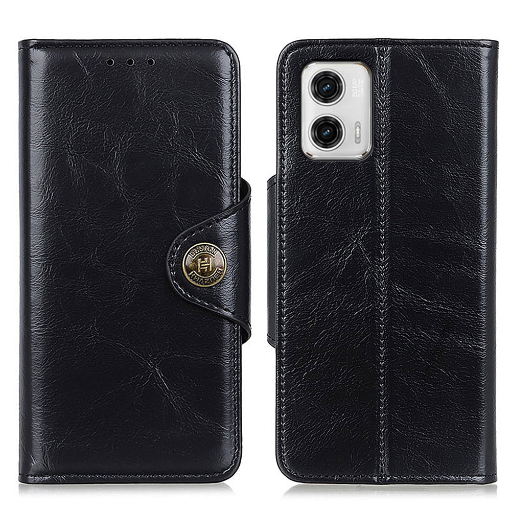 KHAZHEN For Motorola Moto G73 5G PU Leather Stand Case Wallet Protective Phone Cover KHAZHEN For Motorola Moto G73 5G PU Leather Stand Case Wallet Protective Phone Cover